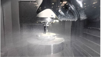 Spanende Bearbeitung eines Kupplungsflansches mit Spannmitteln von RÖHM