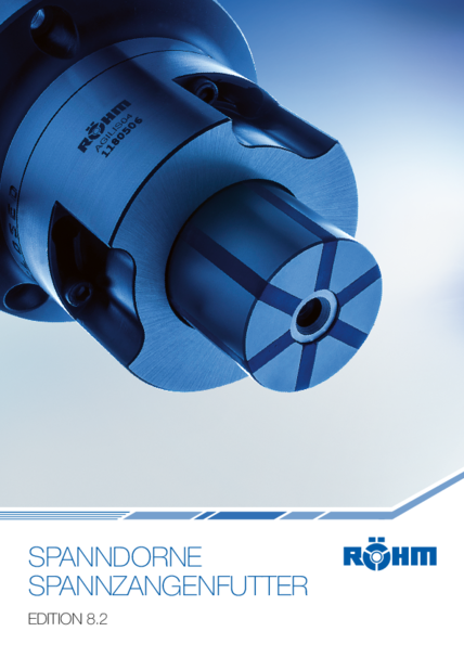 Katalog Spanndorne Spannzangenfutter