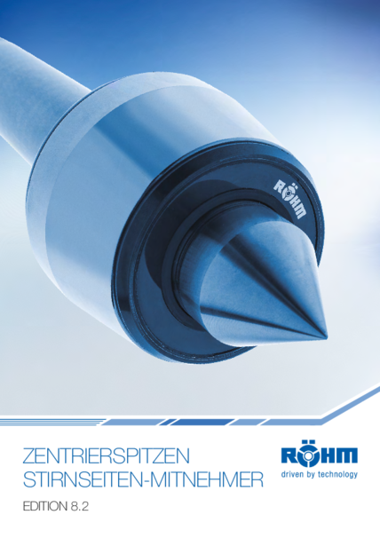 Katalog Zentrierspitzen