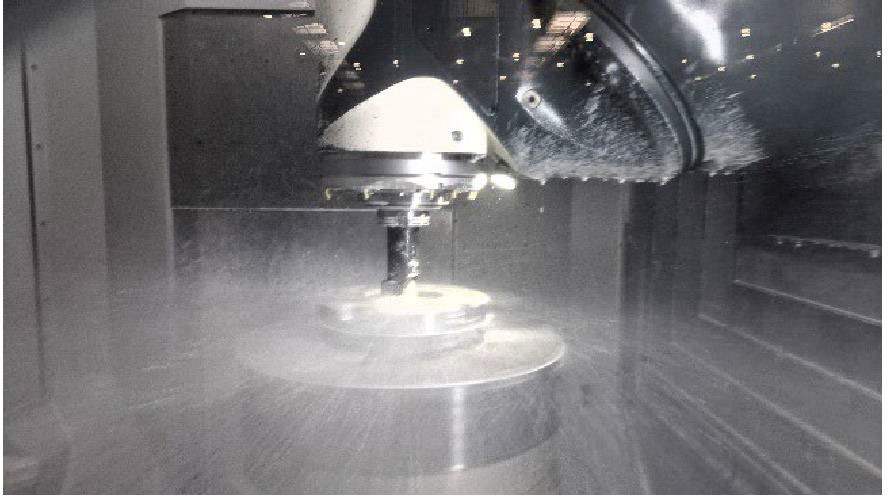 Spanende Bearbeitung eines Kupplungsflansches mit Spannmitteln von Röhm ...